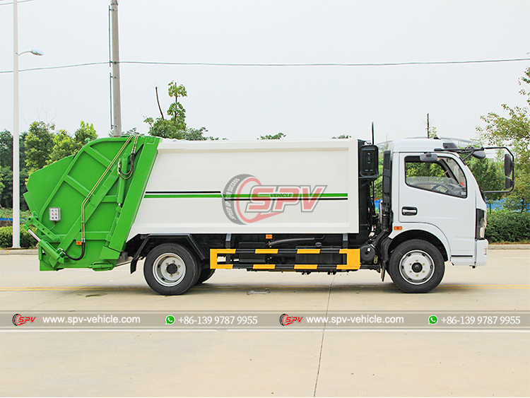 DONGFENG 4x2 Rubbish Collection Truck - Right Side